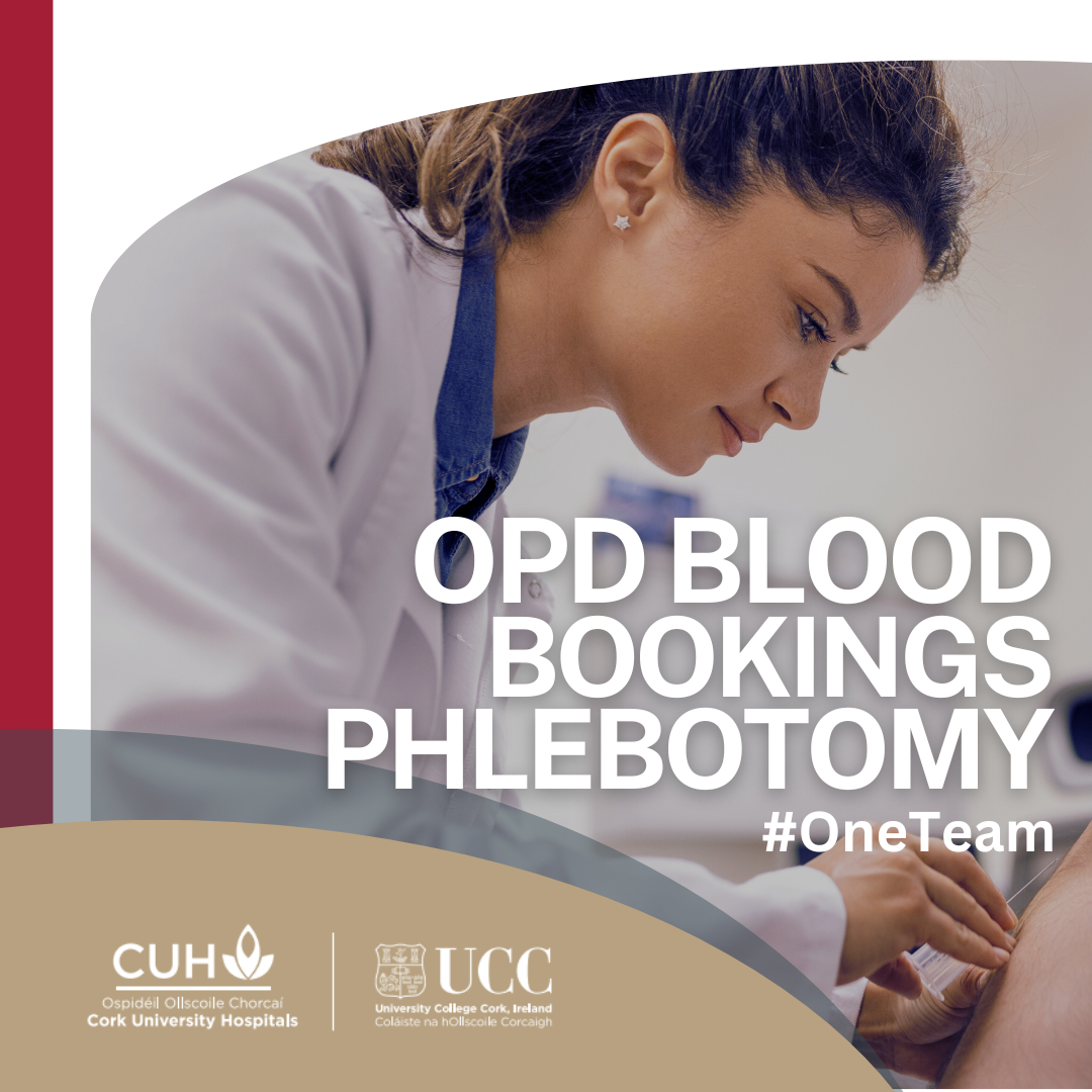 OPD Blood Bookings – Phlebotomy